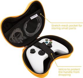 img 2 attached to GeekShare Cute Corgi PS5 Gaming Controller Case | Hard Shell Carry Case for Playstation 5, PS4, NS Pro, Xbox | Includes Cable Cord and Accessory Storage