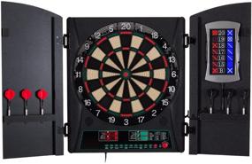 img 4 attached to Optimized Arachnid Cricket Maxx 1.0 Electronic Dartboard Cabinet Set