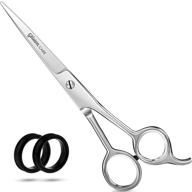 ✂️ glisten care professional hair cutting scissors - hairdressing barber shears for salon, men, women, and kids, 6.5 inch - stainless steel hair trimming scissors logo