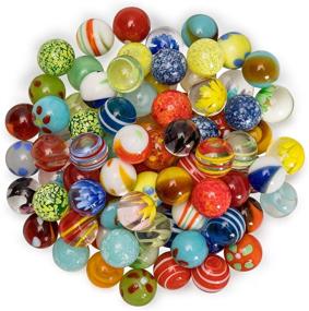 img 2 attached to 🌌 Discover Cosmic Marbles with Yellow Mountain Imports Galactic Collection