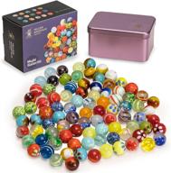 🌌 discover cosmic marbles with yellow mountain imports galactic collection logo