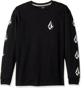 img 1 attached to Volcom Deadly Stone Sleeve Little Boys' Clothing and Tops, Tees & Shirts