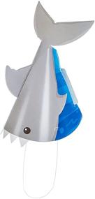 img 1 attached to Shark Party Hats Birthday Supplies