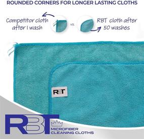 img 3 attached to Optimized RBT Microfiber Cleaning Cloths