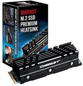 img 2 attached to 🖥️ Digifast M.2 2280 SSD High Performance Heatsink - Ebony