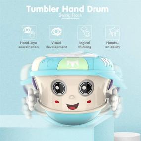 img 3 attached to 🎶 Tumbler Baby Musical Toy with Lights, Sounds, and Songs – Educational Learning Toy for Boys and Girls, 6-18 Months – Perfect Gift for Early Development Games, 1-2 Years