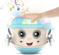 🎶 tumbler baby musical toy with lights, sounds, and songs – educational learning toy for boys and girls, 6-18 months – perfect gift for early development games, 1-2 years logo