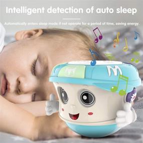 img 1 attached to 🎶 Tumbler Baby Musical Toy with Lights, Sounds, and Songs – Educational Learning Toy for Boys and Girls, 6-18 Months – Perfect Gift for Early Development Games, 1-2 Years