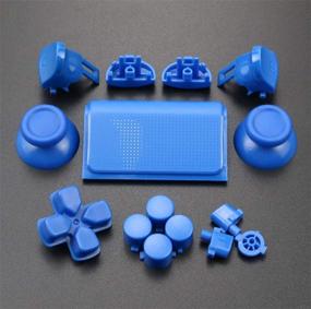 img 1 attached to 🎮 Complete Button Set for PS4 Pro Controller - Joysticks, Dpad, R1, L1, R2, L2, Direction Key, ABXY Buttons - JDS 040 JDS-040 - Sony PlayStation 4 Pro (Blue)