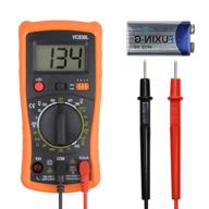 🔌 compact digital multimeter clamp multimeters - multi-tester for voltage, current, resistance, ac/dc, diode testing - backlit lcd display - ideal for home, automotive, and professional electrical measurements logo