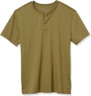 optimized search: goodthreads classic cotton short sleeve henley logo