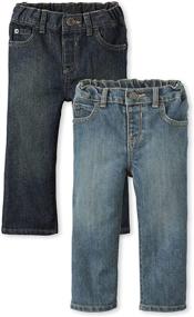 img 4 attached to 👶 Little Toddler Bootcut Boys' Clothing by Children's Place: Stylish and Comfortable Attire for Your Little Ones