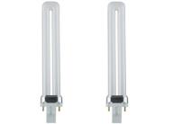 💡 sunlite 13-watt compact fluorescent plug-in 2-pin light bulb - 2 pack, 4100k color temperature logo