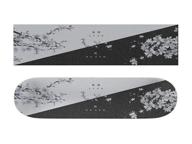 japanese skateboard non slip sandpaper longboard logo