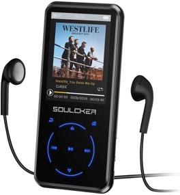 img 4 attached to 🎧 16GB MP3 Player with Bluetooth 4.0: Portable HiFi Lossless Sound, FM Radio, Voice Recorder, E-Book & More – 128GB Expandable Storage, Headphone & Sport Armband Included