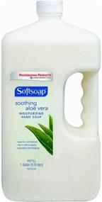 img 1 attached to Жидкое мыло Softsoap с успокаивающим алоэ вера - удобное пополнение и увлажнение, 1 шт.