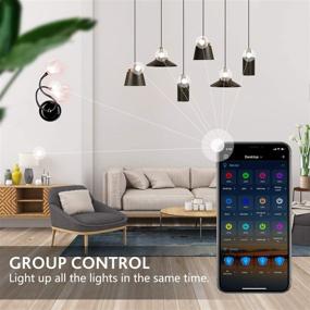 img 1 attached to 💡 Bluetooth Enabled Dimmable Candelabra Chandelier