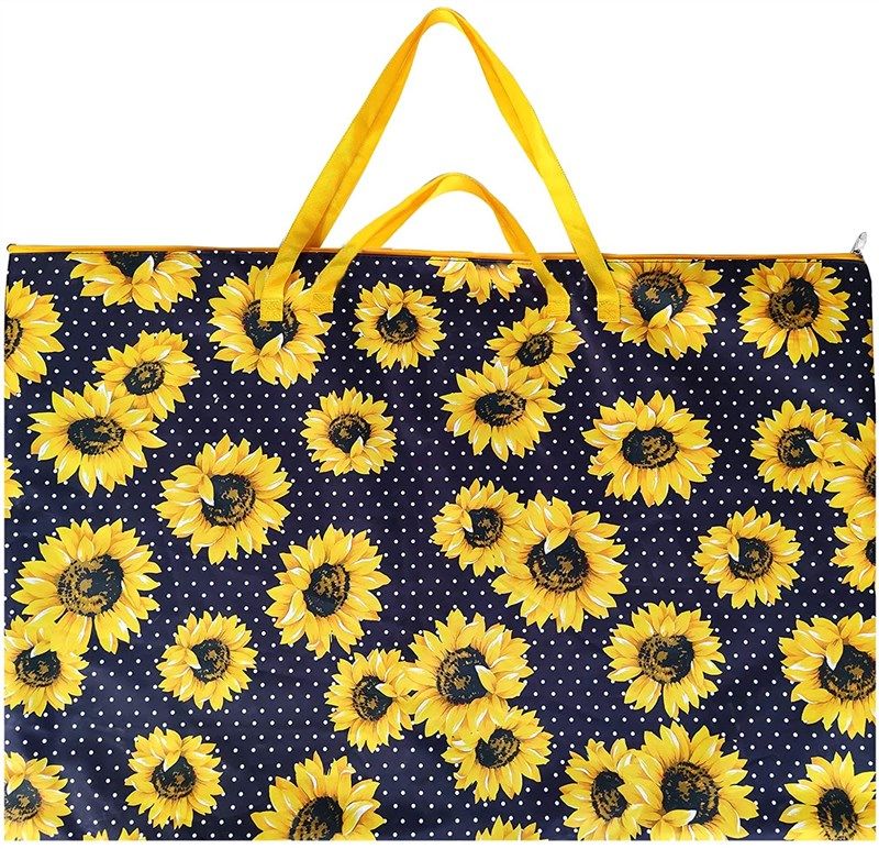 portfolio storage waterproof shoulder sunflower 로고
