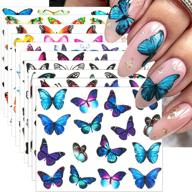 dornail butterfly stickers decorations accessories logo