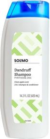 img 2 attached to 🍏 Solimo Green Apple 2-in-1 Dandruff Shampoo & Conditioner - 14.2 Fluid Ounce, Dual Action Hair Care