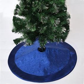 img 1 attached to Gireshome Sparkle Christmas Decoration Supplies Seasonal Decor for Tree Skirts