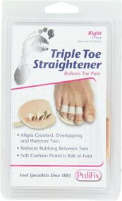 img 3 attached to 🦶 Right Foot PediFix Triple Toe Straightener: Improved SEO-friendly Product Name