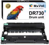 🖨️ compatible drum unit replacement for brother dr730 dr-730 - up to 12,000 pages - for hl-l2350dw, mfc-l2750dw, hl-l2395dw, dcp-l2550dw printer logo