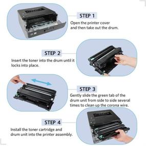 img 2 attached to 🖨️ Compatible Drum Unit Replacement for Brother DR730 DR-730 - Up to 12,000 Pages - for HL-L2350DW, MFC-L2750DW, HL-L2395DW, DCP-L2550DW Printer