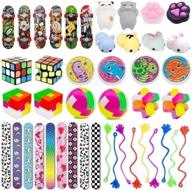 🎁 44 pc party favor toy assortment: perfect for kids parties, birthdays, school rewards, carnival prizes and more! logo