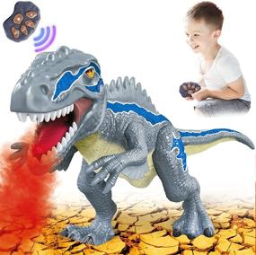 img 4 attached to 🦖 Dinosaur Electronic Walking Realistic Simulation: Unleash the Jurassic Experience!