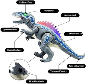 img 1 attached to 🦖 Dinosaur Electronic Walking Realistic Simulation: Unleash the Jurassic Experience!