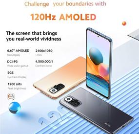 img 1 attached to 🔥 Xiaomi Redmi Note 10 Pro 128GB 6GB RAM: Powerful Performance & Ample Storage
