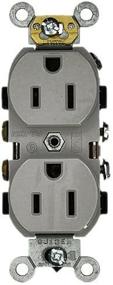 img 2 attached to 🔌 High-Quality Leviton 5242 GY Industrial Receptacle Grounding for Reliable Electrical Connections