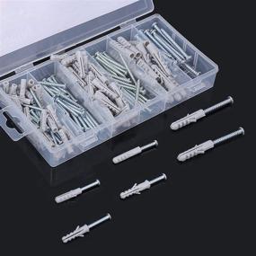 img 2 attached to 🔩 FARRAY Plastic Drywall Phillips Fastener Set - Assorted Sizes