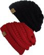c c trendy chunky stretch beanie outdoor recreation for climbing logo