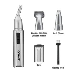 img 2 attached to 💆 ConairMAN Battery-Powered Personal Grooming System for Men - Enhance your grooming routine with this optimized product