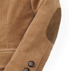 img 1 attached to 👔 Stylish and Durable Boys' Corduroy Blazer by Hope & Henry: A Perfect Addition to His Wardrobe