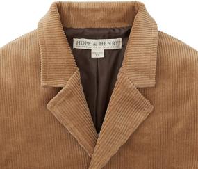 img 3 attached to 👔 Stylish and Durable Boys' Corduroy Blazer by Hope & Henry: A Perfect Addition to His Wardrobe