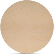 woodpeckers 24 inch birch plywood discs - pack of 1 unfinished wood circles for crafts logo