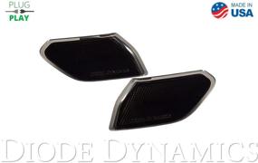 img 4 attached to Светодиодные указатели поворота Diode Dynamics, совместимые с Jeep JL Wrangler 2018-2021, в черном цвете (комплект)