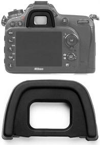 img 3 attached to 📷 2 Pack DK-23 Eyecup Replacement Eyepiece for Nikon D7100 D7200 D300 D300s - Eyecup Sedremm Camera for Improved Visualization