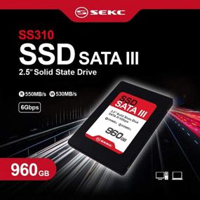 img 2 attached to 💾 SEKC 960GB SSD SATA III 6 Gb/s, Скорость чтения/записи до 550/530 Мб/с, Внутренний 2,5-дюймовый накопитель, толщиной 7 мм (SS310960G) - Улучшен для поисковой оптимизации