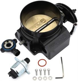 img 2 attached to 🏎️ Enhance Performance with Kyostar 92mm Black LS Throttle Body: LSX LS LS1 LS2 LS7 with TPS & IAC Position Sensors