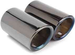 img 1 attached to Exhaust Pipes Titanium 2006 2010 Stainless