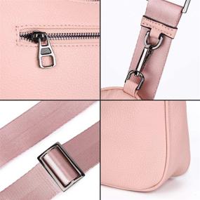 img 3 attached to 👜 Versatile Genuine Leather Crossbody: Essential Handbag and Wallet Combo for Women