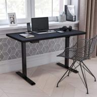 flash furniture electric adjustable standing furniture logo