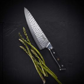 img 2 attached to Superior Sasaki Takumi Japanese AUS-10 8-Inch Chef Knife: Premium Stainless Steel Blade with Locking Sheath, Enhanced Performance in Black