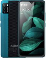 📱 cubot unlocked smartphones, note 7 android 10 phone, 4g dual sim unlocked cell phones, 5.5 inch hd display, triple cameras, 2gb/16gb, 128gb expansion, 3100mah battery, us version, green logo