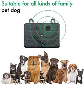 img 2 attached to 🐶 Sonic Bark Repellents – Effective Dog Barking Control Devices, Anti Barking Device, Bark Control, Dog Whistle to Stop Barking (Black)