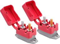 🔌 fastronix 30a 12v type 1 automatic reset circuit breaker with cover 2 pack: reliable overcurrent protection for 12v systems logo